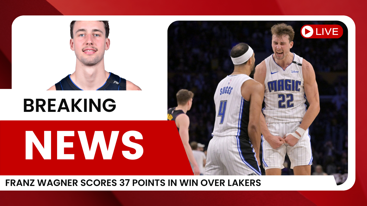 Franz Wagner’s magic hands Lakers their first home defeat